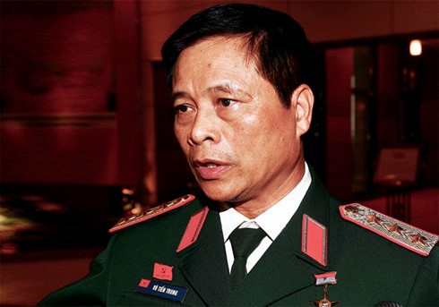 Thượng tướng Võ Tiến Trung - Giám đốc Học viện Quốc phòng.