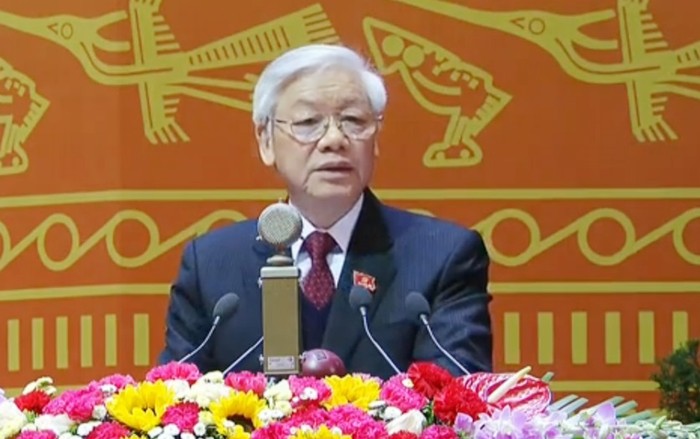Tổng Bí thư Nguyễn Phú Trọng yêu cầu, các đại biểu phát huy tinh thần cao nhất, xứng đáng là cơ quan quyền lực nhà nước cao nhất của đất nước. ảnh: TTXVN.