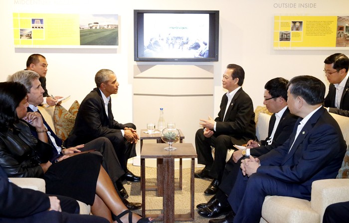 Tổng thống Obama cho biết, Hoa Kỳ đặc biệt quan ngại trước những diễn biến phức tạp tại Biển Đông. ảnh: VGP.