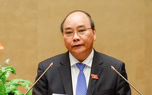 Phó Thủ tướng Nguyễn Xuân Phúc được Quốc hội bầu làm Thủ tướng Chính phủ. ảnh: VGP.