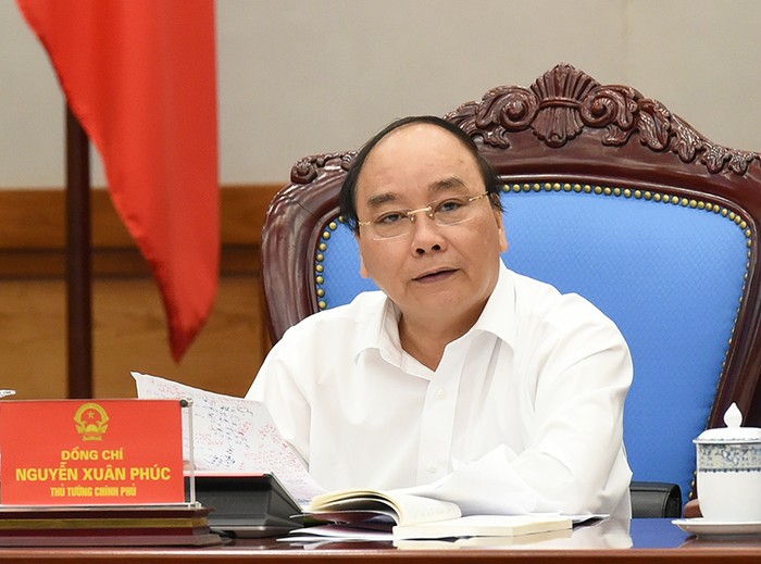 Thủ tướng Nguyễn Xuân Phúcyêu cầu tạo mọi điều kiện thuận lợi để doanh nghiệp, cá nhân phát triển kinh doanh. ảnh: VGP.
