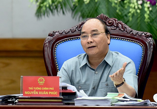 Thủ tướng Nguyễn Xuân Phúc yêu cầu dẹp ngay tình trạng &quot;cha chung không ai khóc, cá mè một lứa&quot;. ảnh: VGP.