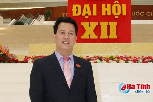 Ông Đặng Quốc Khánh - Chủ tịch UBND tỉnh Hà Tĩnh. ảnh: conganhatinh.gov.vn