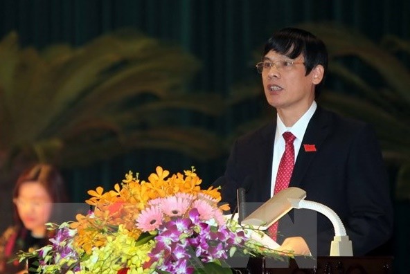 Ông Nguyễn Đình Xứng - Chủ tịch UBND tỉnh Thanh Hóa. ảnh: TTXVN.
