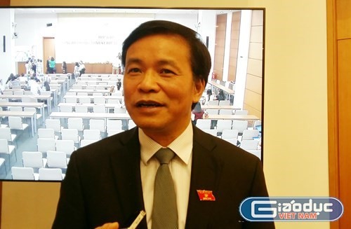 Ông Nguyễn Hạnh Phúc - Chủ nhiệm Văn phòng Quốc hội, giữ chức vụ Tổng Thư ký Quốc hội. ảnh: Ngọc Quang.