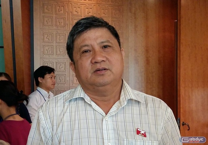 Ông Nguyễn Văn Giàu - Chủ nhiệm Ủy ban Đối ngoại của Quốc hội. ảnh: Ngọc Quang.