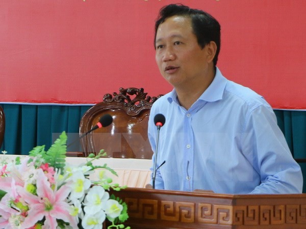 Liên quan tới sai phạm của ông Trịnh Xuân Thanh, Ban Thường vụ tỉnh ủy Hậu Giang đã kiểm điểm trách nhiệm cá nhân, tập thể. ảnh: TTXVN.