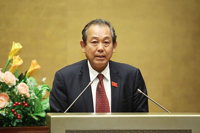 Phó Thủ tướng Trương Hòa Bình. ảnh: Trung tâm thông tin Quốc hội.