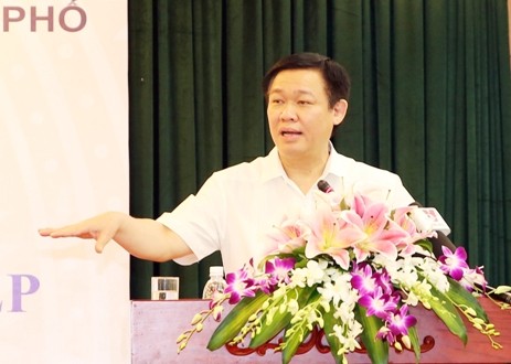 Phó Thủ tướng Vương Đình Huệ yêu cầu xử lý nghiêm khắc các hành vi nhũng nhiễu doanh nghiệp. ảnh: vgp.