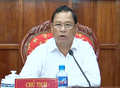Ông Nguyễn Văn Trăm - Chủ tịch UBND tỉnh Bình Phước. ảnh: dongphu.gov.vn