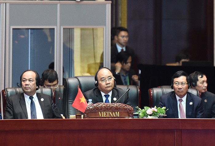 Thủ tướng Nguyễn Xuân Phúc dự Hội nghị Cấp cao Asean 2016. ảnh: VGP.