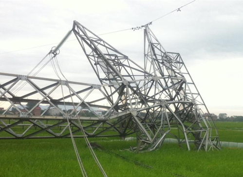 Cá nhân, tập thể có liên quan tới sự cố đổ cột điện đường dây 500kV sẽ bị kiểm điểm, xử lý. ảnh: Anh Minh.