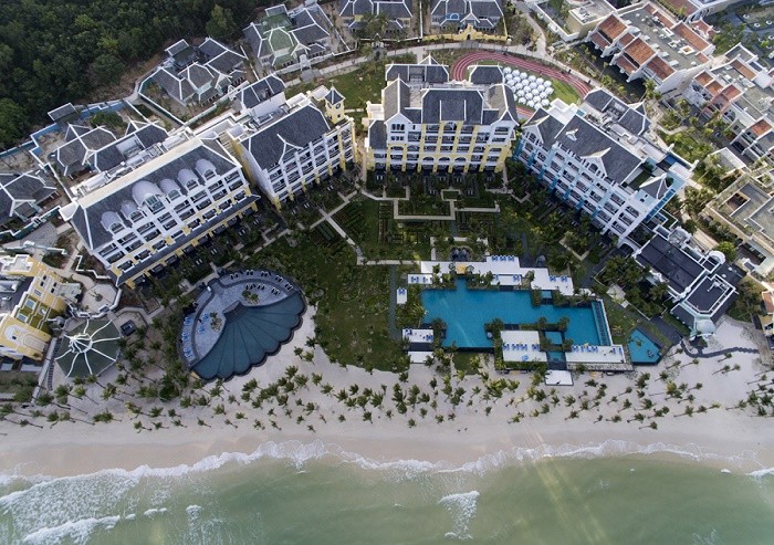 Toàn cảnh Khu nghỉ dưỡng tiêu chuẩn 5 sao++ JW Marriott Phu Quoc Emerald Bay.