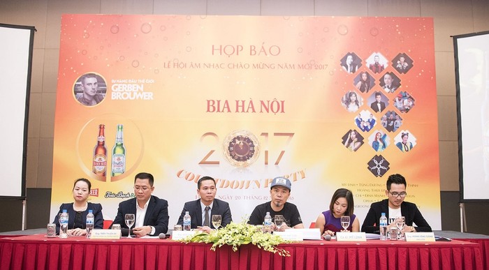 “Bia Hà Nội Countdown Party 2017” hứa hẹn sẽ là bữa tiệc âm nhạc đầy sắc màu cho các khán giả Thủ đô.