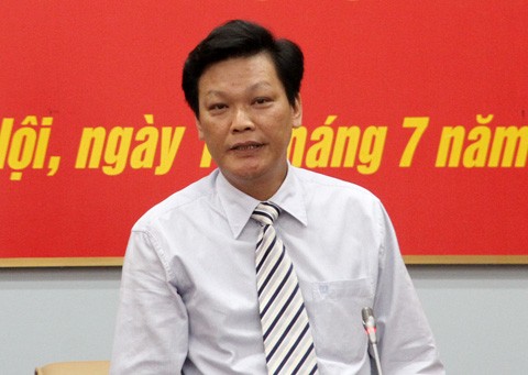 Ông Nguyễn Duy Thăng - Thứ trưởng Bộ Nội vụ. ảnh: Nguyễn Hưng.