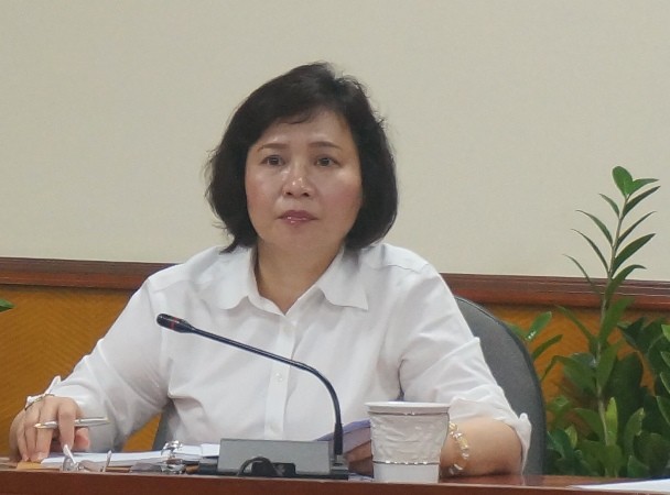 Bà Hồ Thị Kim Thoa bị kỷ luật khiển trách. ảnh nguồn: website Bộ Công Thương.