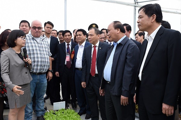 Thủ tướng Nguyễn Xuân Phúc mong muốn Việt Nam có một nền nông nghiệp thông minh. ảnh: VGP.