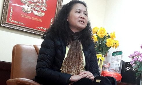 Bà Tạ Thị Bích Ngọc bị cách chức, có dấu hiệu vi phạm pháp luật. ảnh: Lê Văn/vietnamnet.