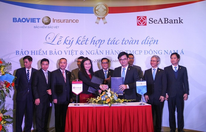 Seabank hợp tác với Bảo hiểm Bảo Việt.