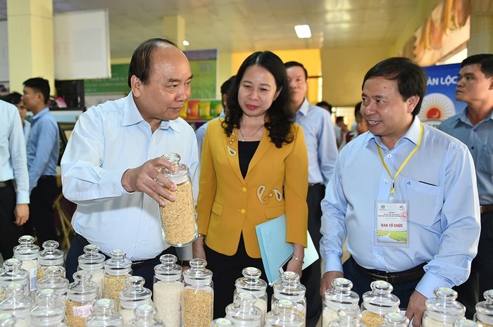 Thủ tướng yêu cầu ngành lúa gạo Việt Nam cần một tầm nhìn mới. ảnh: VGP.