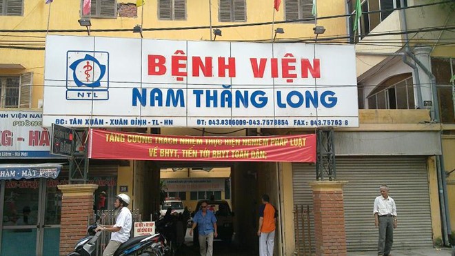 Bệnh viện Nam Thăng Long là một trong 3 bệnh viện trực thuộc Bộ Giao thông Vận tải tạm dừng cổ phần hóa. ảnh trên báo đầu tư.