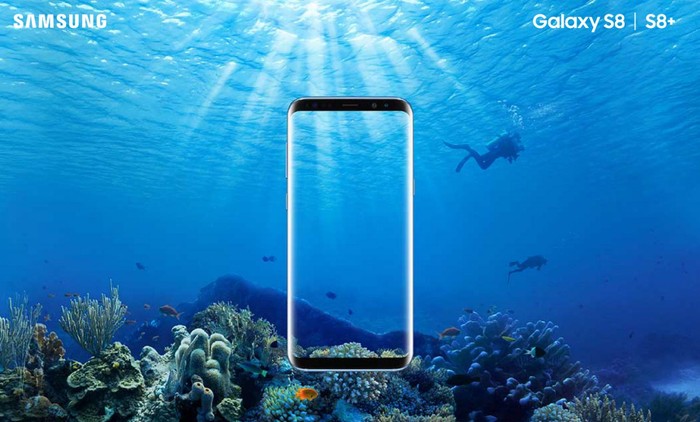 Samsung S8 phá vỡ mọi khuôn khổ với màn hình tràn vô cực vô cùng ấn tượng.