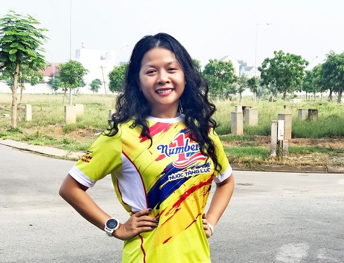 Bà Trần Uyên Phương, một trong nhiều doanh nhân nổi tiếng tại Việt Nam quyết tâm “chinh phục thách thức” tại Ironman 70.3 năm nay.