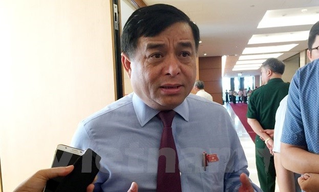 Bộ trưởng Nguyễn Chí Dũng: “Mở rộng sân bay Tân Sơn Nhất là cấp bách”. ảnh: Vietnamplus.