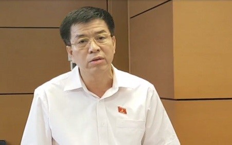 Thiếu tướng Lâm Quang Đại - Đại biểu Quốc hội đoàn Thành phố Hồ Chí Minh. ảnh: VOV.