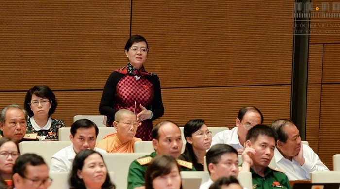 Đại biểu Quốc hội Nguyễn Thị Quyết Tâm. ảnh: quochoi.vn