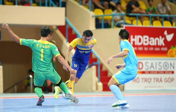 Giải Vô địch Quốc gia HDBank Futsal 2017 ngày càng hấp dẫn.