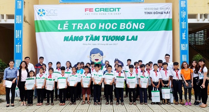 Nhiều suất học bổng đã được trao cho học sinh tỉnh Đồng Nai.