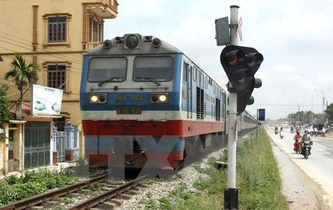 Tổng Công ty đường sắt Việt Nam được điều chỉnh vốn điều lệ lên 3250 tỷ đồng. ảnh: TTXVN.
