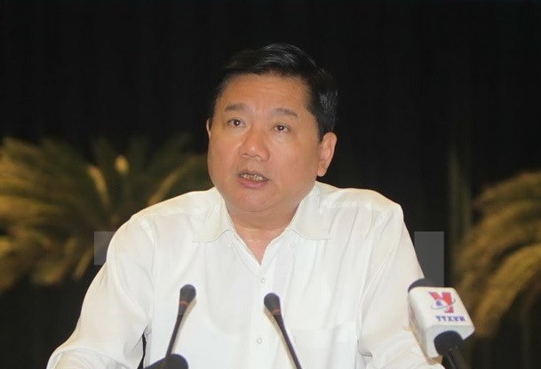 Ông Đinh La Thăng đang bị điều tra vì những sai phạm khi còn ở vị trí người đứng đầu Tập đoàn Dấu khí Việt Nam. ảnh: TTXVN.