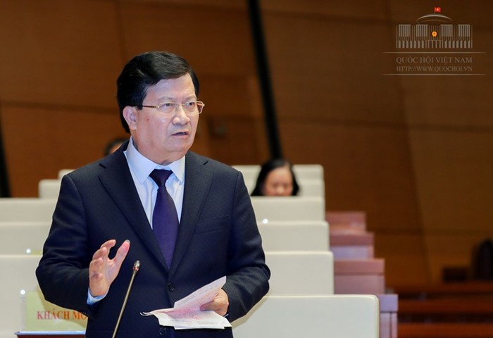 Phó Thủ tướng Trịnh Đình Dũng: &quot;Tất cả vấn đề sai phạm sẽ được xử lý nghiêm theo đúng quy định của pháp luật&quot;. ảnh: Trung tâm thông tin quốc hội.