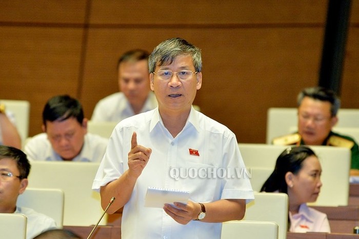 Giáo sư Nguyễn Anh Trí: &quot;Thạc sĩ chưa chắc đã giỏi hơn trình độ đại học&quot;. ảnh: Trung tâm thông tin quốc hội.
