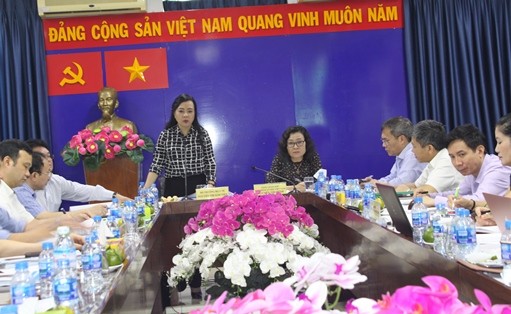 Bộ trưởng Nguyễn Thị Kim Tiến yêu cầu đẩy mạnh kiểm tra, giám sát giá thuốc, giá dịch vụ kỹ thuật y tế. ảnh: moh.gov.vn
