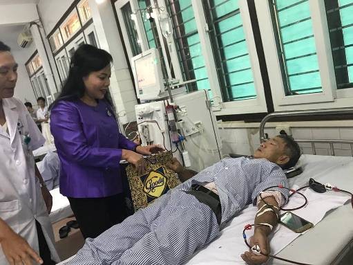 Bộ trưởng đề nghị ngành y tế Nam Định hỗ trợ khó khăn cho y tế cơ sở, tập trung mọi nguồn lực tốt nhất phục vụ chăm sóc sức khỏe của nhân dân. ảnh: moh.gov.vn