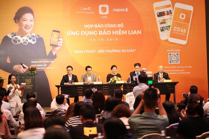 Ứng dụng bảo hiểm App LIAN lần đầu tiên có tại Việt Nam hứa hẹn mang đến nhiều tiện ích đột phá cho mọi người. ảnh: Tr.T