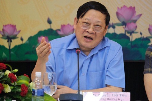 Thứ trưởng Thường trực Nguyễn Viết Tiến phát biểu tại hội nghị.