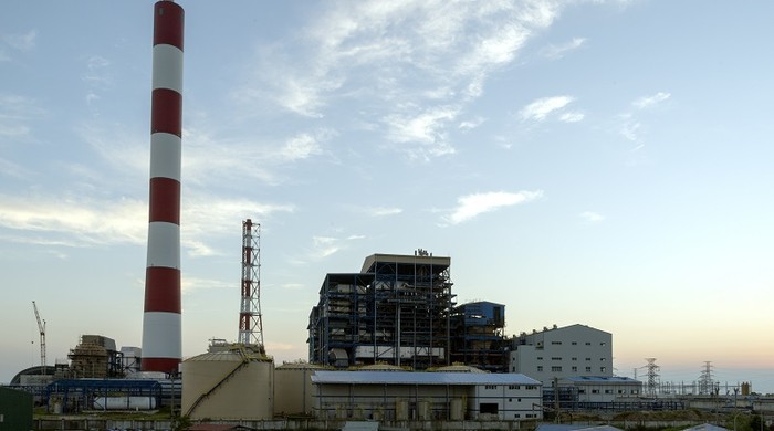 Dự án Nhà máy nhiệt điện Thái Bình 2 chậm về đich do vướng mắc cơ chế sử dụng vốn. ảnh: KV.