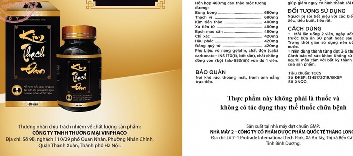 Cục An toàn thực phẩm cho biết một số website quảng cáo sai sự thật về công dụng của sản phẩm Kim Thạch Đan.