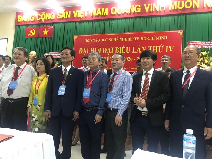Ban chấp hành Hội Giáo dục nghề nghiệp Thành phố Hồ Chí Minh nhiệm kỳ 2020-2025.