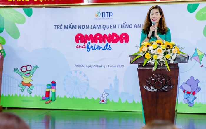Bà Võ Thị Thanh Duyên – Phó Giám Đốc Tập đoàn Giáo dục Đại Trường Phát (DTP).