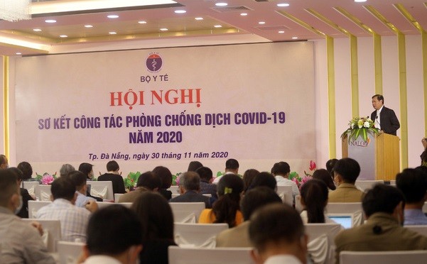Thứ trưởng Đỗ Xuân Tuyên phát biểu tại hội nghị.