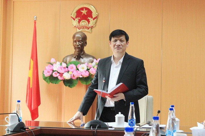 Bộ trưởng Nguyễn Thanh Long chủ trì hội nghị trực tuyến tăng cường công tác phòng, chống dịch Covid-19 trong tình hình mới.