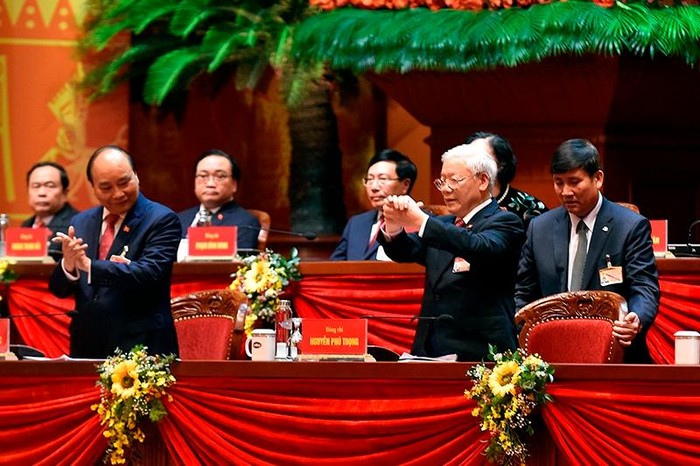 Uy tín của Đảng ta đang hội tụ ở Tổng Bí thư, Chủ tịch nước Nguyễn Phú Trọng. Ảnh: VGP/Nhật Bắc.