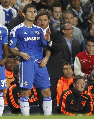 Vị trí của Lampard không còn là bất di bất dịch dưới thời Villas-Boas