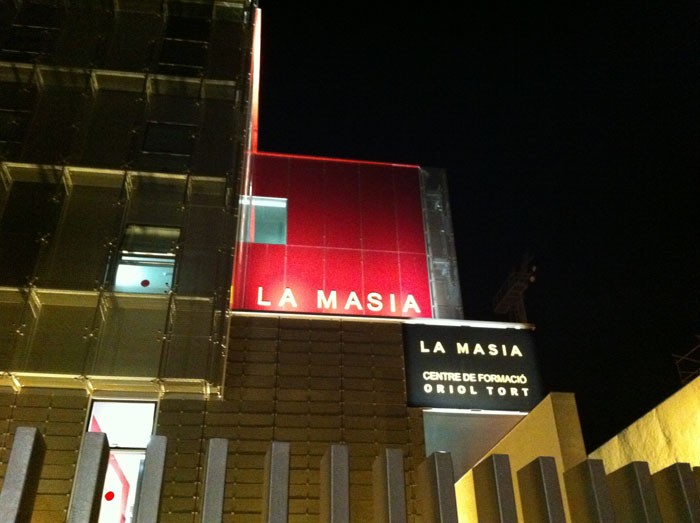 ... La Masia mới hiện đại...