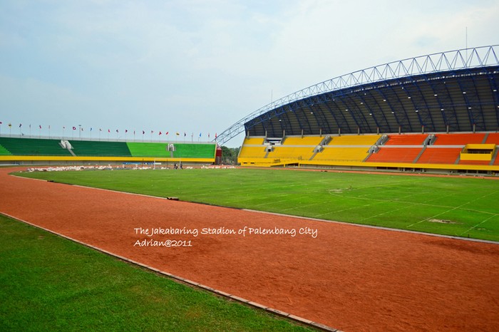 Sân vận động chính, nơi diễn ra các nội dung trong bộ môn điền kinh bên cạnh môn bóng đá nam